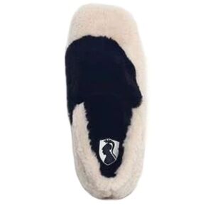 VHNY Black and Cream Women's Slippers size 7 NWT